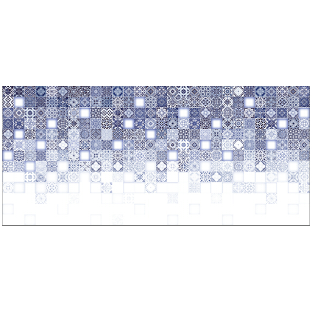 плитка настенная CERSANIT Hammam 20x44 рельеф мозаика