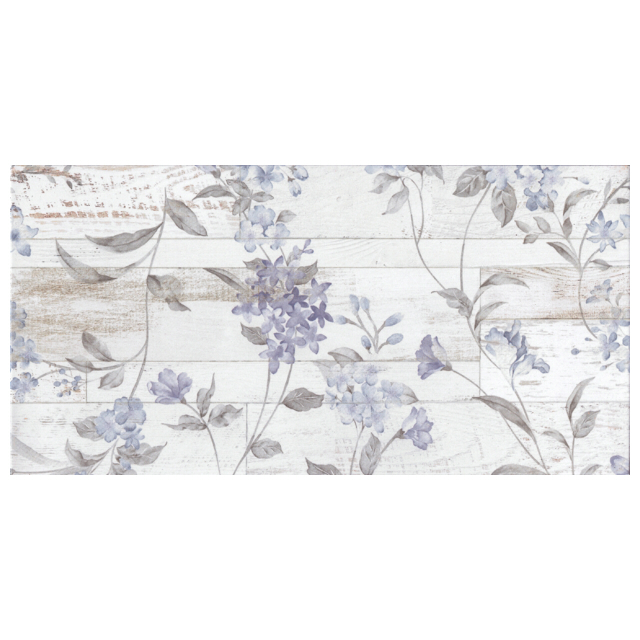 плитка настенная GLOBAL TILE San Remo декор часть 2 25х50 белая