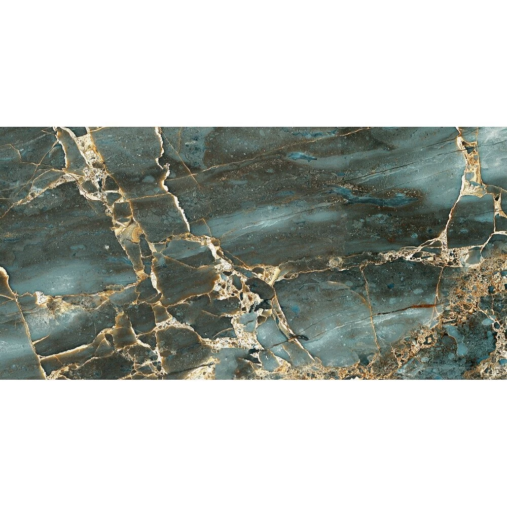 Плитка облицовочная Global Tile Мэриголд зеленая глянцевая 600x300x8,5 мм (9 шт.=1,62 кв.м)