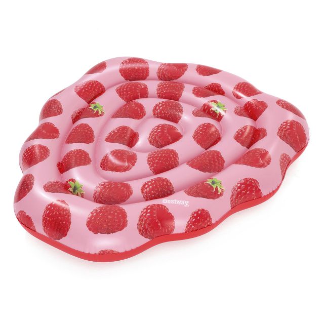 плот надувной BESTWAY 43396 Клубника 1,65x1,51х0,25м