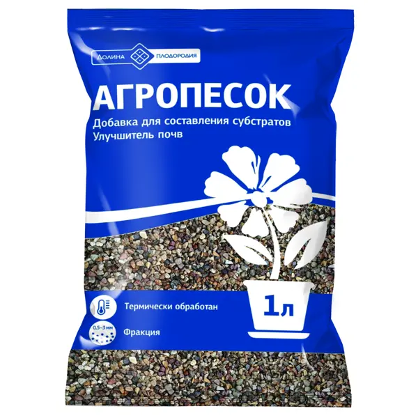 Почвенная добавка Долина плодородия Агропесок 1 л