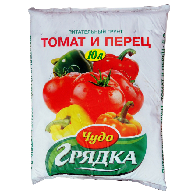 почвогрунт СЕЛИГОР-АГРО Чудо грядка для томатов и перца 10л