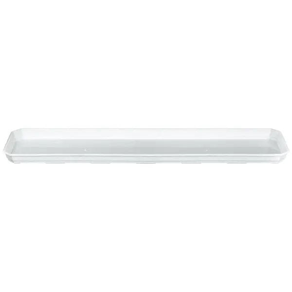 Поддон для балконного ящика Homver 60 см, 56.8 x 13.8 x 2.4 см, полипропилен, мраморный
