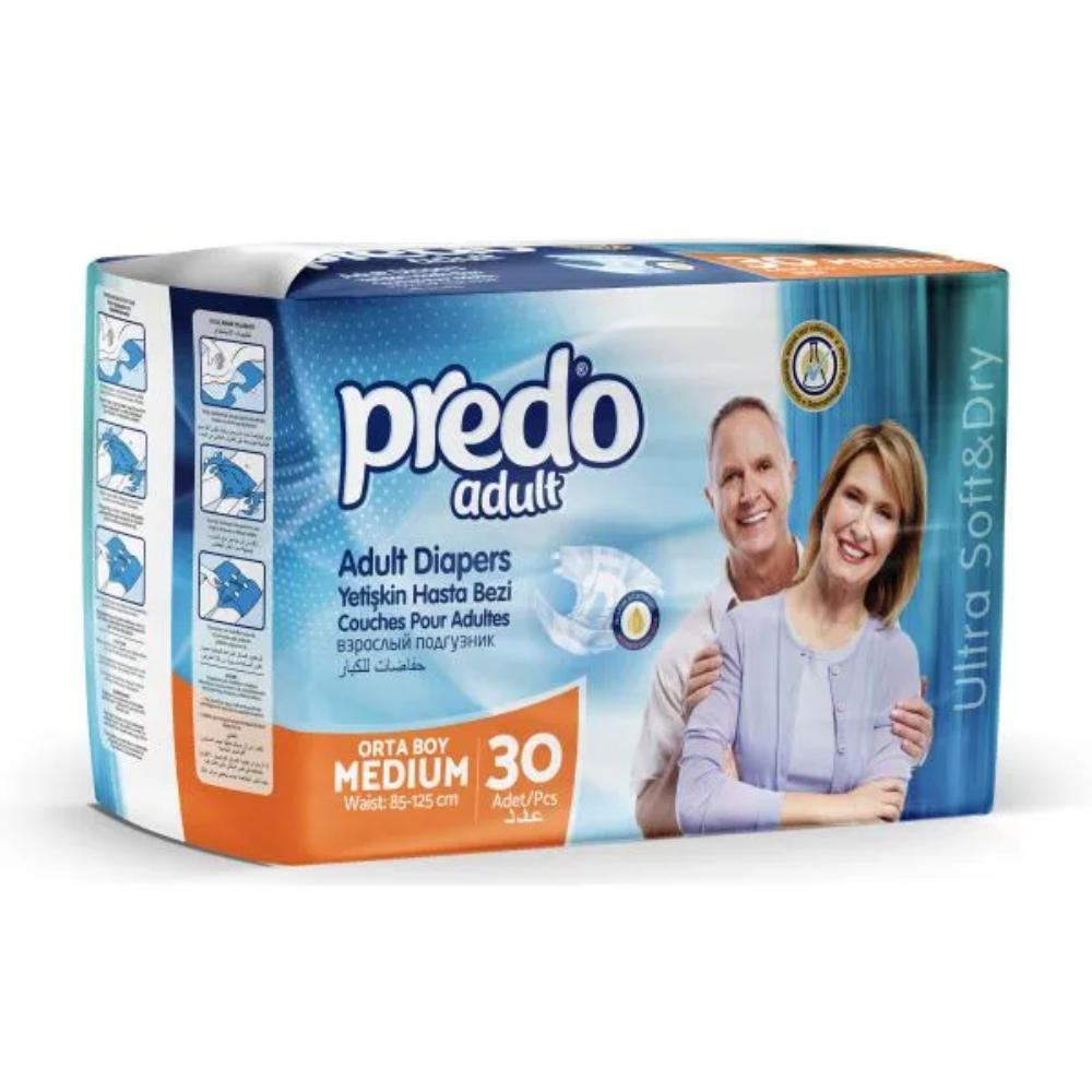 Подгузники для взрослых Predo Adult (M) 30 шт