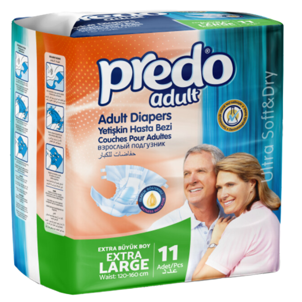 Подгузники для взрослых Predo Adult (XL) 11шт