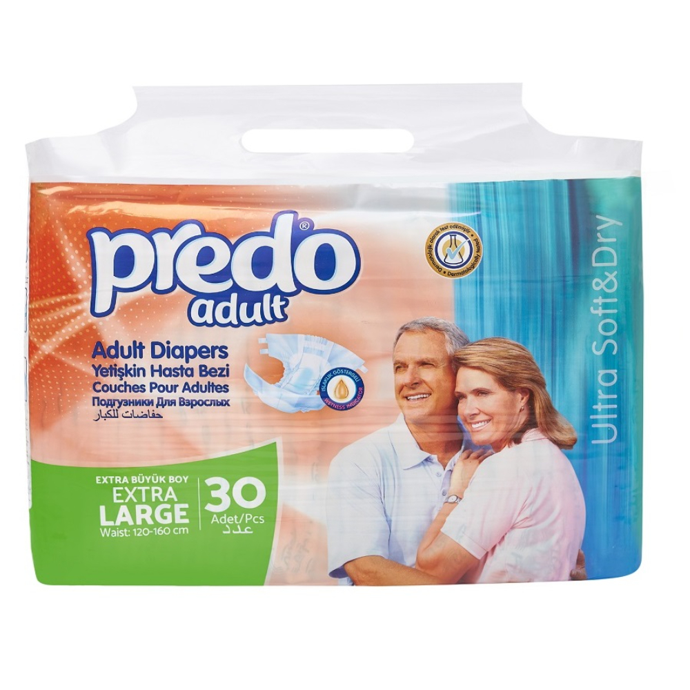 Подгузники для взрослых Predo (ХL) 30шт