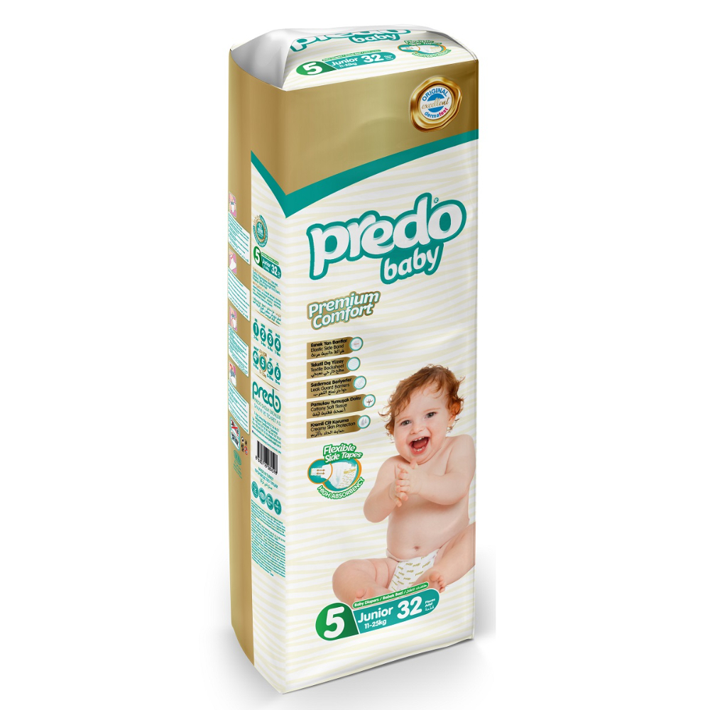 Подгузники Predo Baby № 5 (11-25 кг) 32 шт