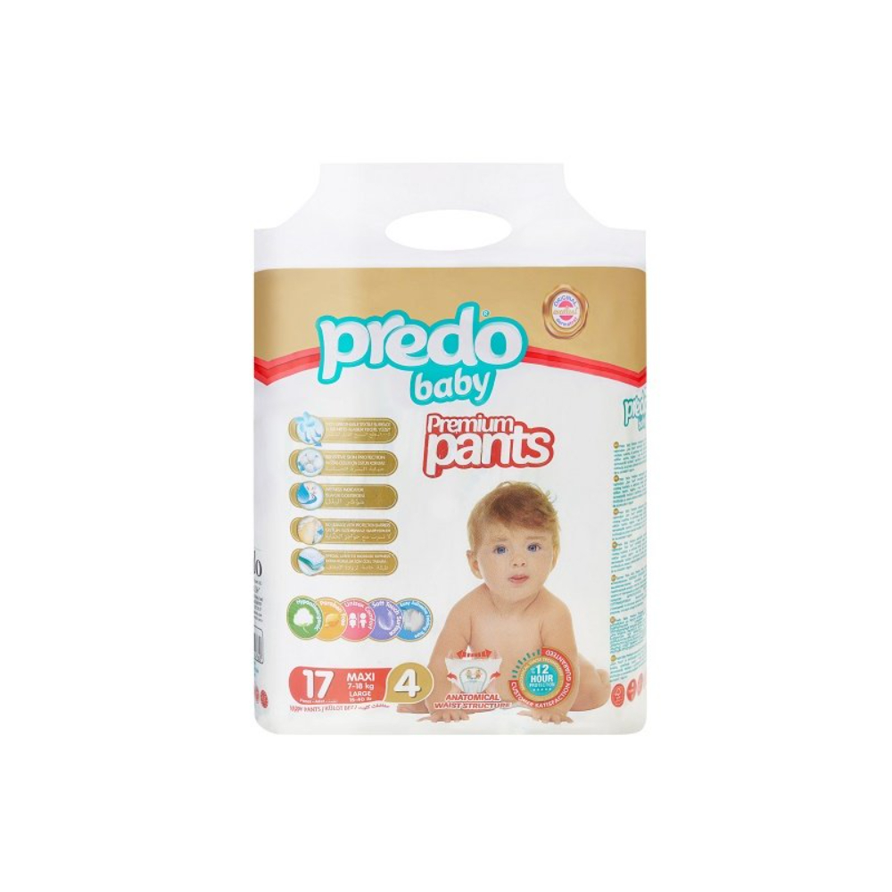 Подгузники-трусики Predo Baby № 4 (7-18 кг.) 17 шт