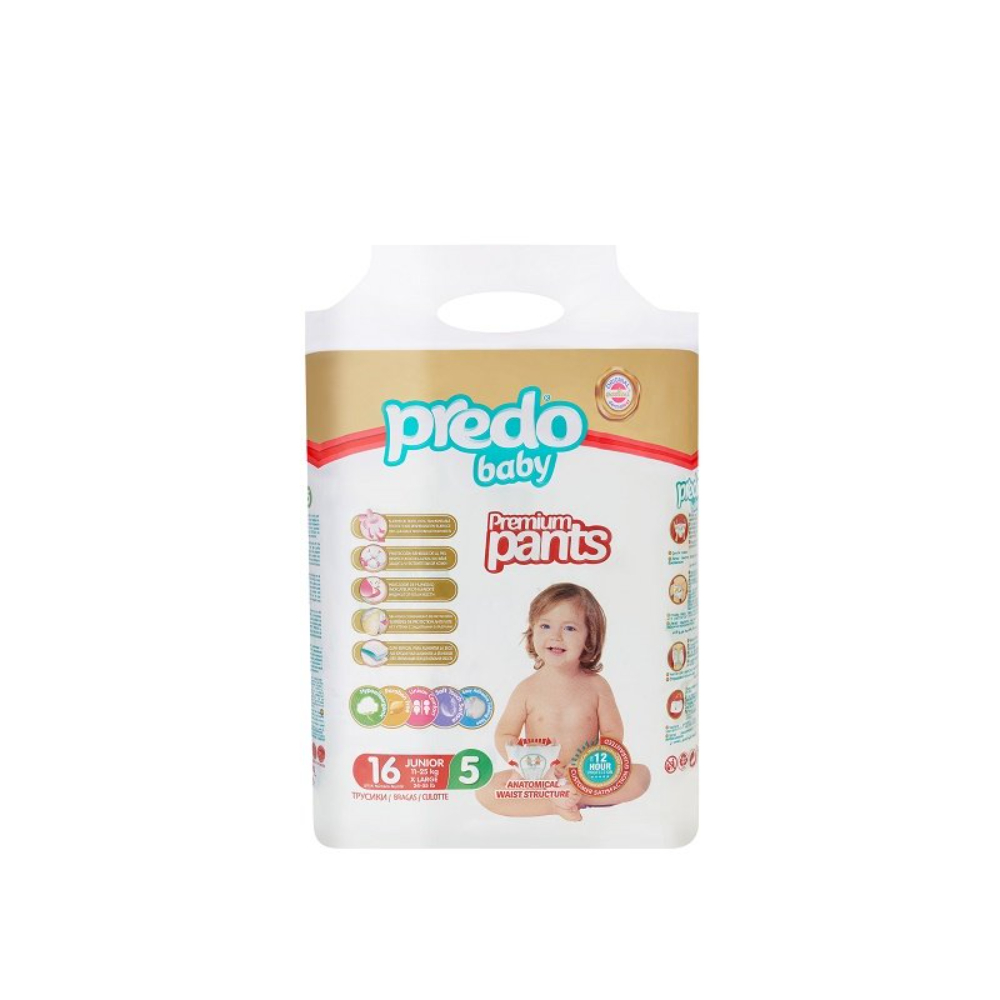 Подгузники-трусики Predo Baby № 5 (11-25 кг.) 16 шт