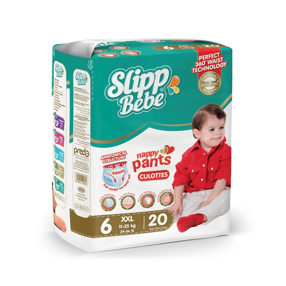 Подгузники-трусики Slipp Bebe № 6 (15+ кг) 20 шт