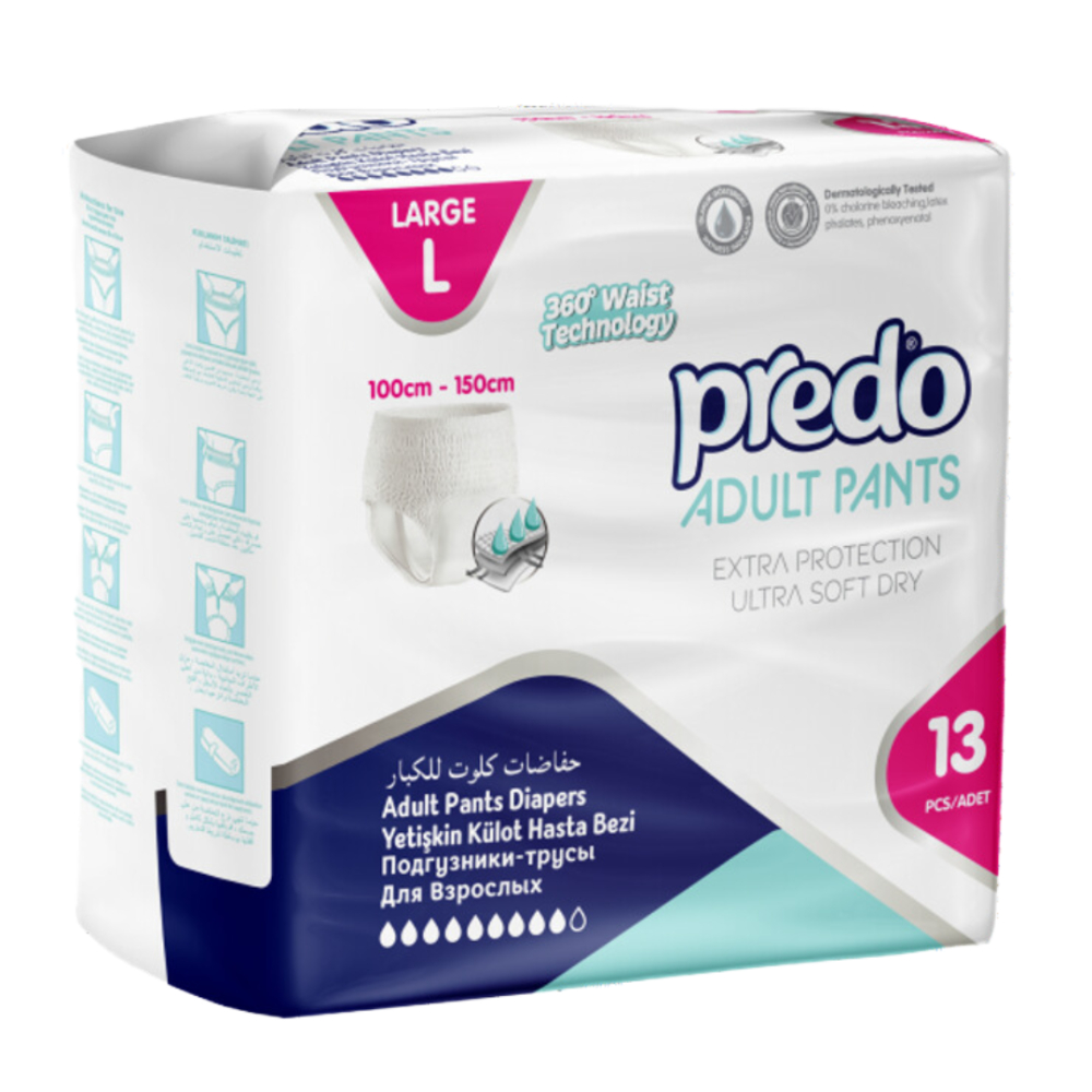 Подгузники-трусы для взрослых Predo Adult (L) 13 шт