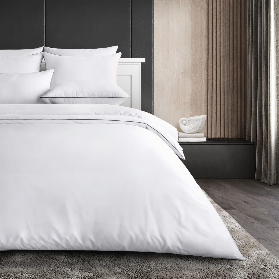 Пододеяльник Soft Silver Альпийский снег 148х215 см