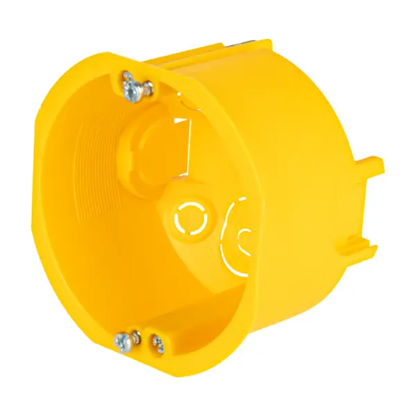Подрозетник Systeme Electric под гипсокартон 68x47 мм цвет желтый LEX1450414R