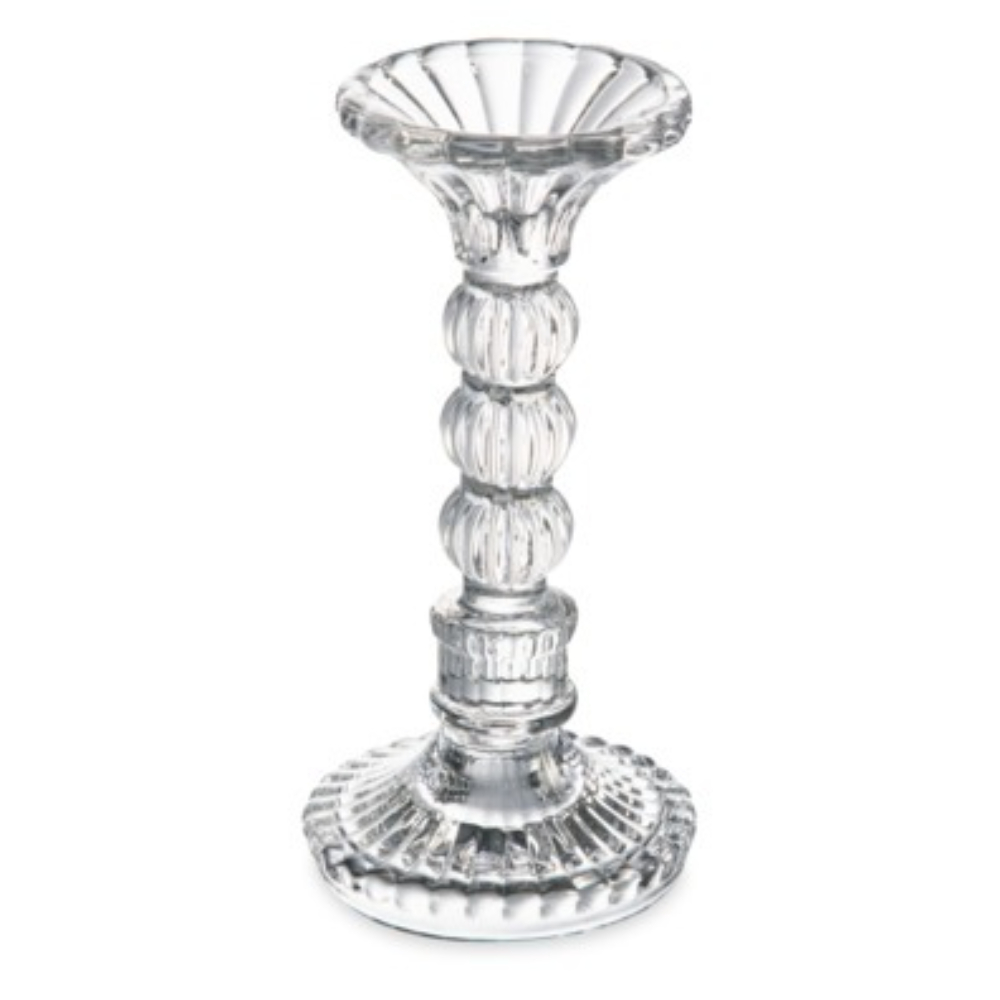Подсвечник Decor de table 2 в1 Ле Прованс стеклянный 19,5 см