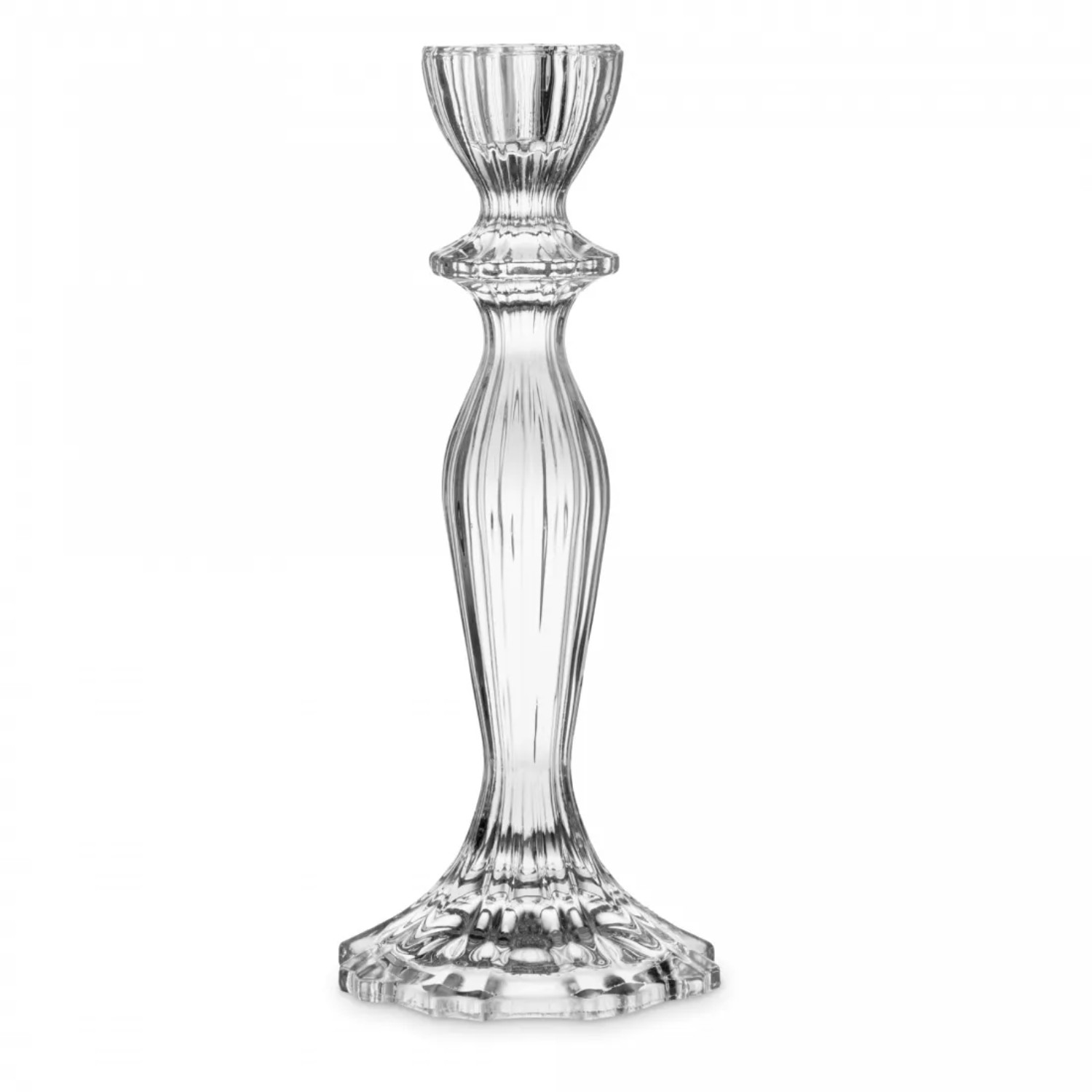 Подсвечник Decor de Table Меандр 25,5 см, стекло