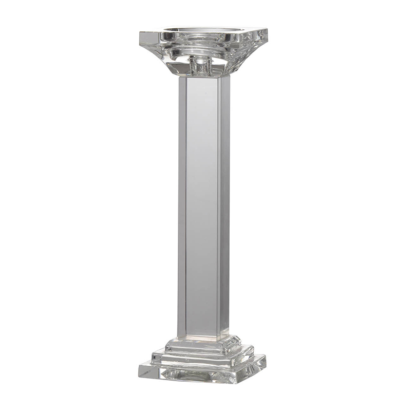 Подсвечник Glasar 10х10х28см