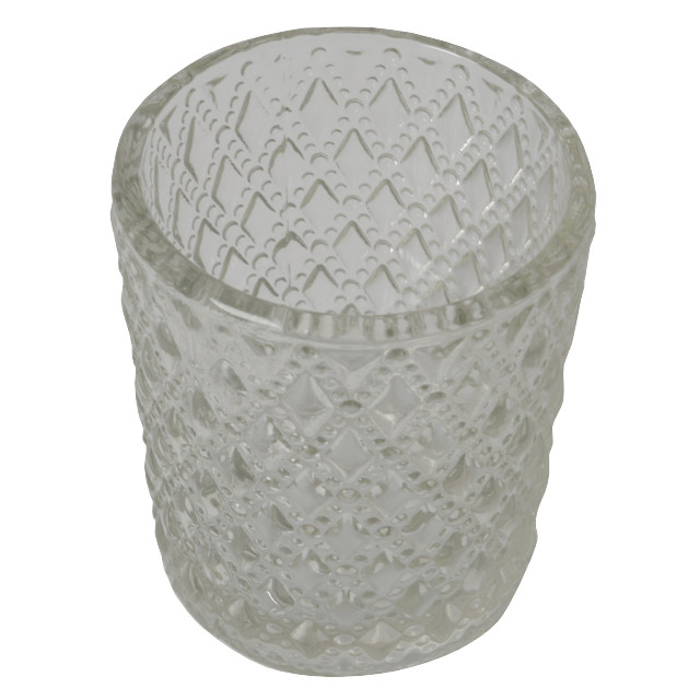 подсвечник MAXIJOY Crystal 5,5х5,5х6,5см стекло