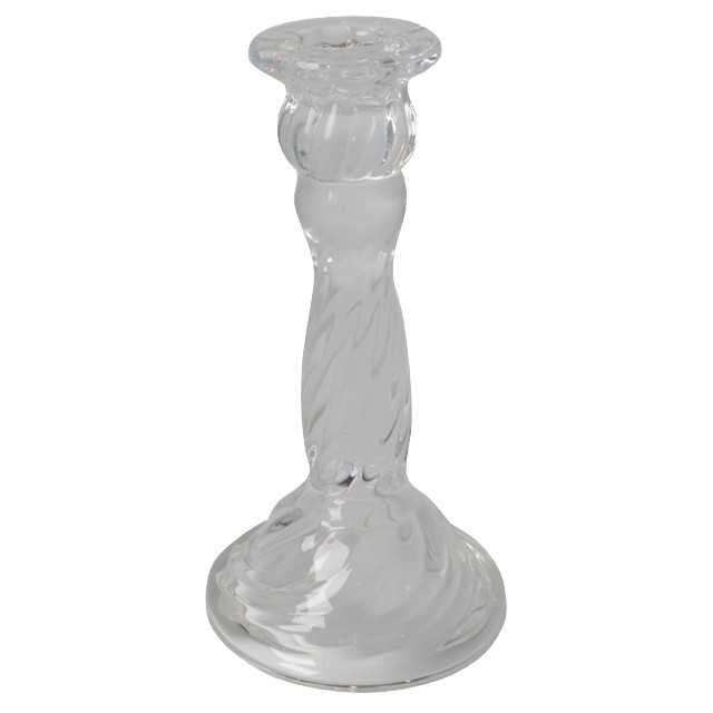 подсвечник MAXIJOY Кристалл/ Crystal 8х8х17см стекло