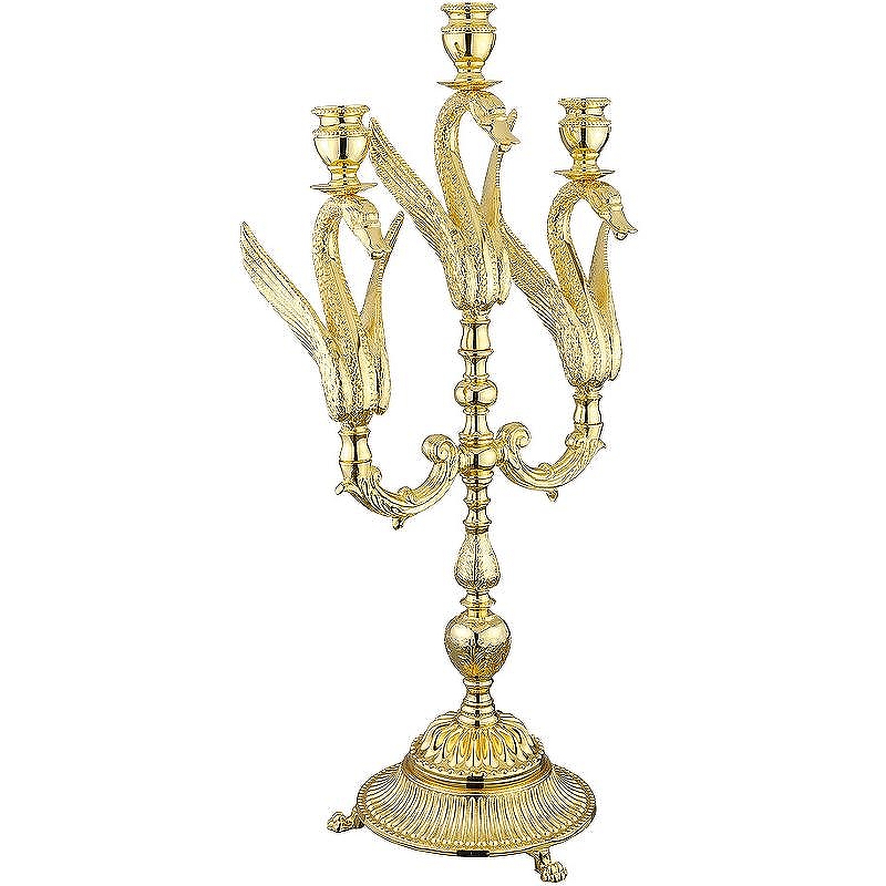 Подсвечник Migliore Luxor 26146 Золото