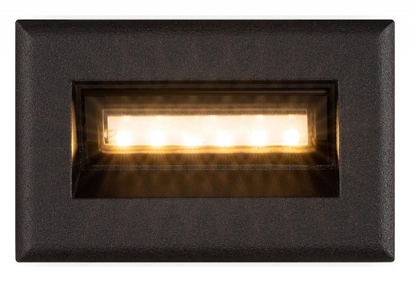 Подсветка для лестниц Maytoni Outdoor Bosca O045SL-L3B3K цвет плафона/подвески Черный, цвет арматуры Черный