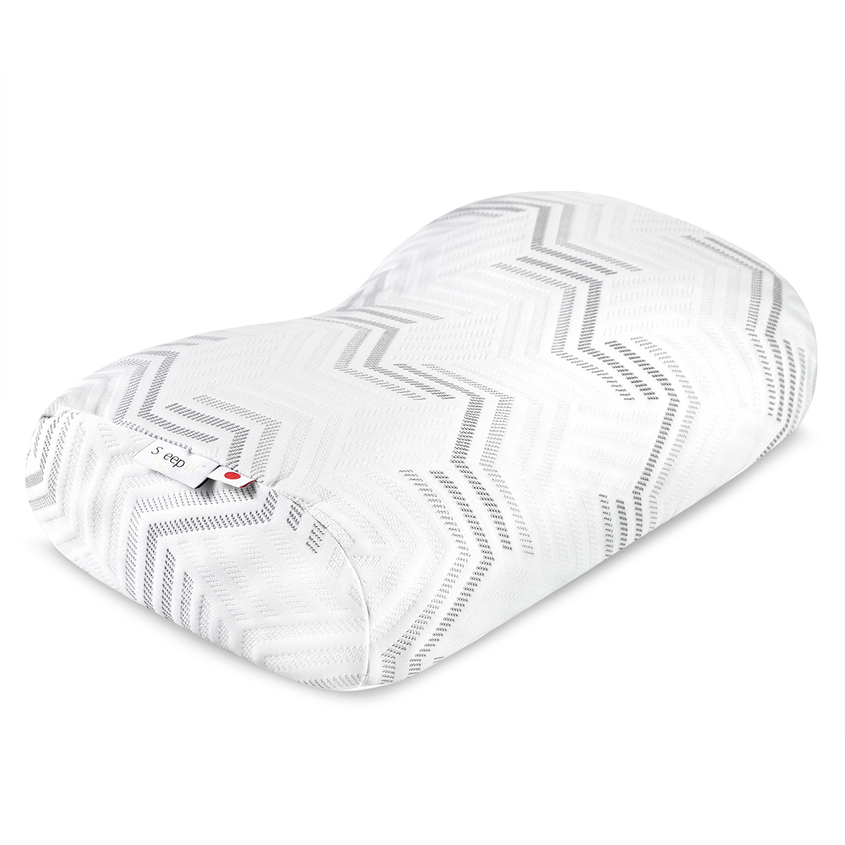 Подушка анатомическая Sleepix Миоко белая 57х35х9,5 см