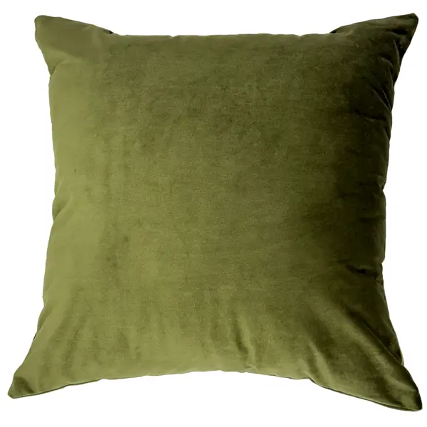 Подушка декоративная Linen Way Tony 45x45 см бархат цвет хаки