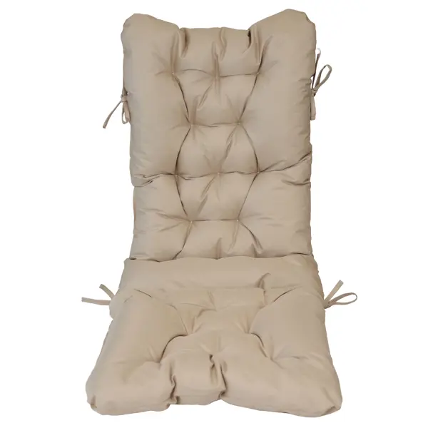 Подушка для кресла Linen way водоотталкивающая 45x116 см цвет бежевый