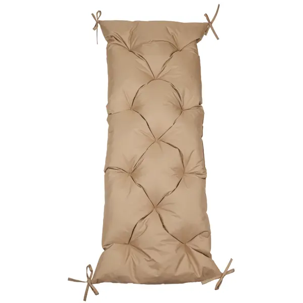 Подушка для скамейки Linen way водоотталкивающая 45x120 см цвет бежевый