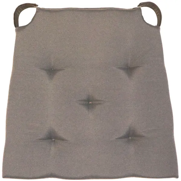 Подушка для стула Inspire Pharell 40/35x40 см цвет серо-коричневый Fossil 3