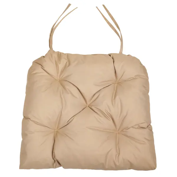 Подушка для стула Linen Way 50x45 см цвет бежевый