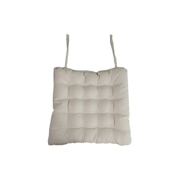 Подушка для стула Linen Way Куддарна 38x38 см цвет кремовый