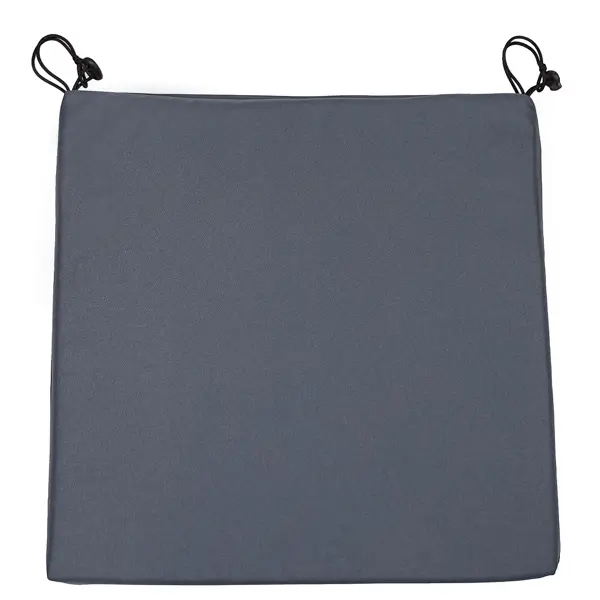 Подушка для стула Linen Way квадратная 40x40 см цвет серый