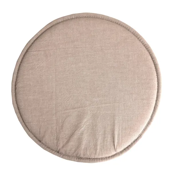Подушка для стула Linen Way ø36 см цвет капучино