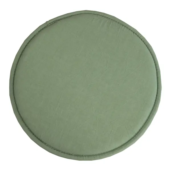 Подушка для стула Linen Way ø36 см цвет оливковый