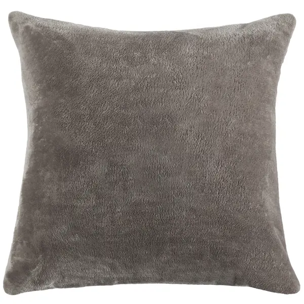 Подушка Inspire Flandria 45x45 см цвет серо-коричневый Fossil 3