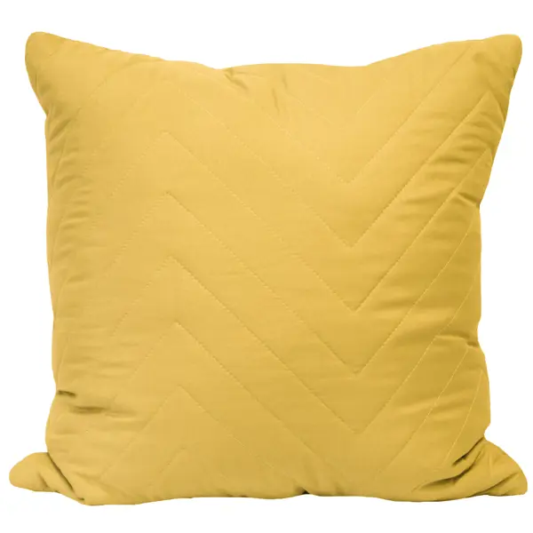 Подушка Inspire Nicolosi 45x45 см цвет желтый