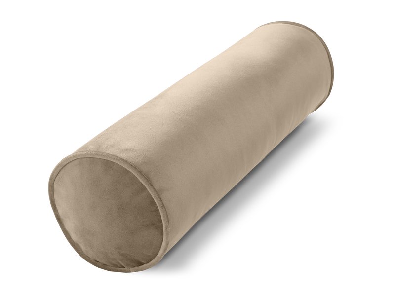Подушка-валик Ситено Велюр Бежевый