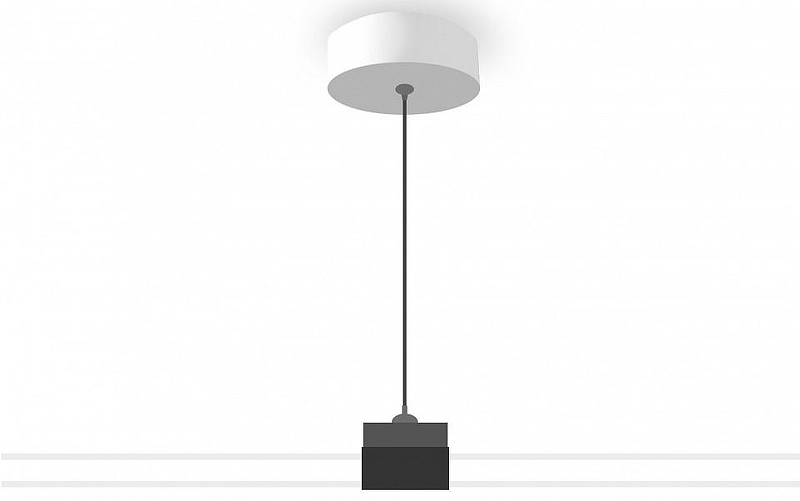 Подвес для трека Ambrella Light GL GL7032 цвет арматуры Белый