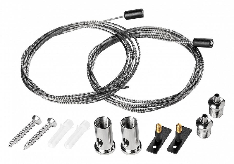 Подвес для трека Lightstar Linea 506570 цвет арматуры Серебро, Черный