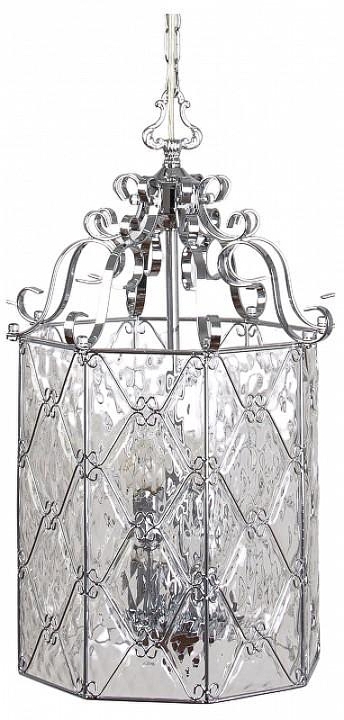 Подвесной светильник Abrasax Cornelia 2130/4(clear) цвет плафона/подвески Прозрачный, цвет арматуры Хром