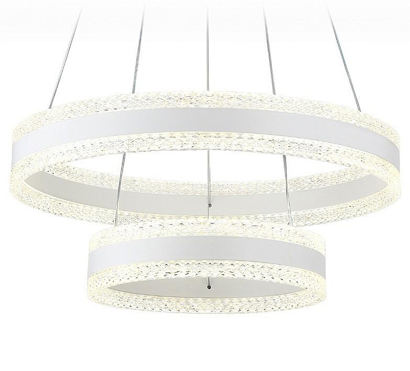 Подвесной светильник Ambrella Light FA FA6175 цвет плафона/подвески Белый, Прозрачный, цвет арматуры Белый