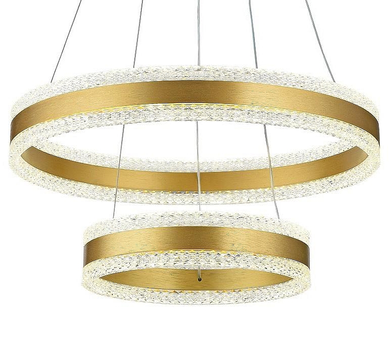 Подвесной светильник Ambrella Light FA FA6178 цвет плафона/подвески Золото, Прозрачный, цвет арматуры Золото
