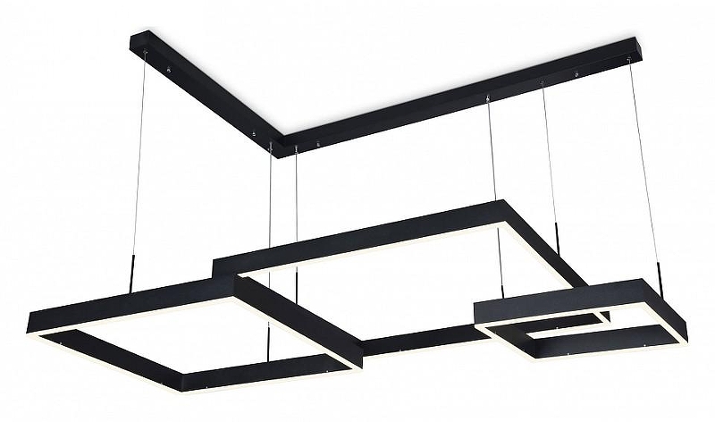 Подвесной светильник Ambrella Light FA FA6649 цвет плафона/подвески Белый, Черный, цвет арматуры Черный