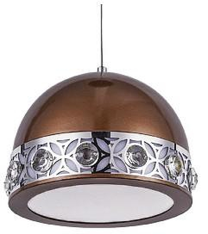 Подвесной светильник Ambrella Light FA FA9495 цвет плафона/подвески Коричневый, Прозрачный, цвет арматуры Коричневый