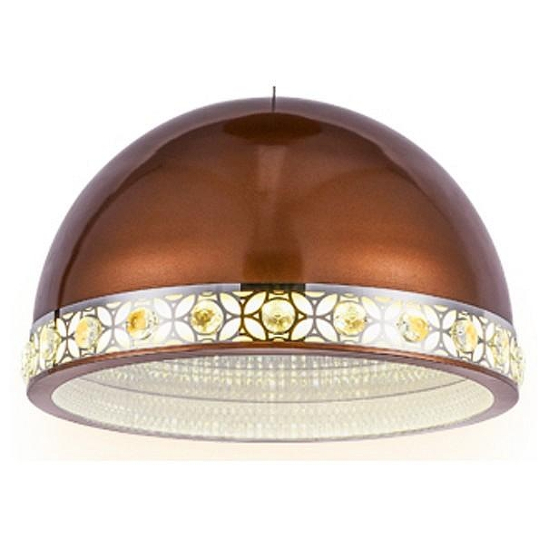 Подвесной светильник Ambrella Light FA FA9497 цвет плафона/подвески Коричневый, Прозрачный, цвет арматуры Коричневый