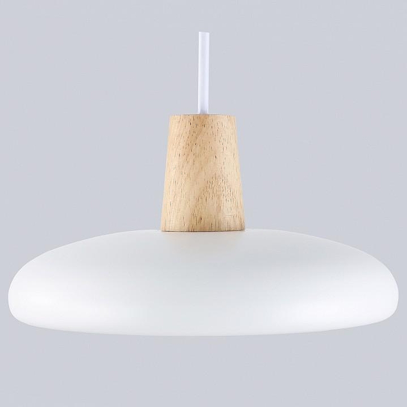 Подвесной светильник Ambrella Light FL FL4838 цвет плафона/подвески Белый, цвет арматуры Белый, Коричневый
