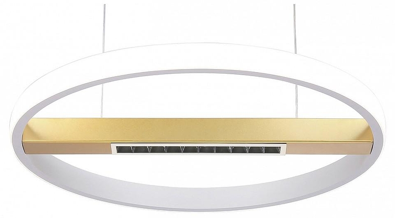 Подвесной светильник Ambrella Light FL FL51488 цвет плафона/подвески Белый, Золото, цвет арматуры Белый