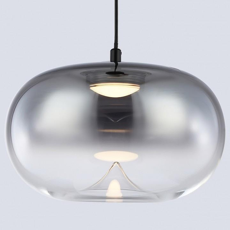 Подвесной светильник Ambrella Light LH LH11082 цвет плафона/подвески Светло-серый, цвет арматуры Черный