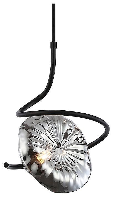Подвесной светильник Ambrella Light LH LH15001 цвет плафона/подвески Светло-серый, цвет арматуры Черный