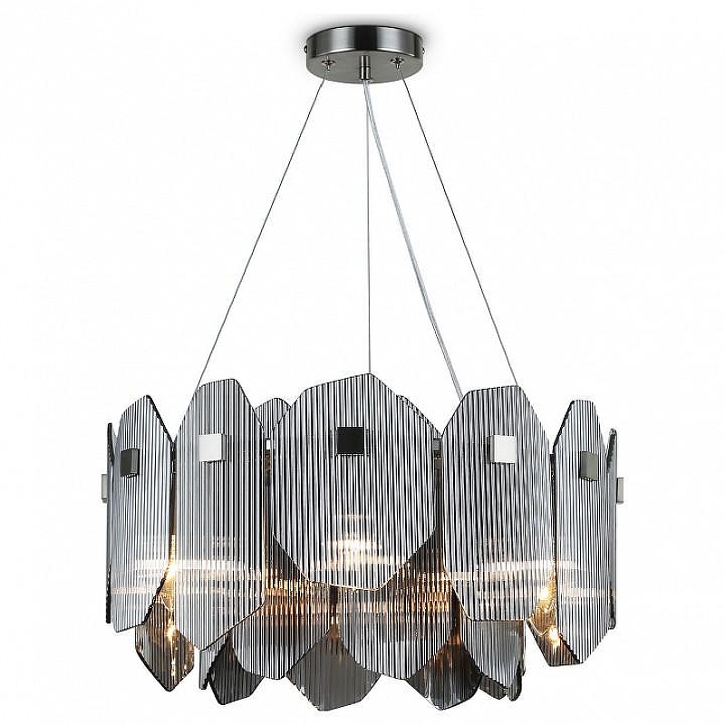 Подвесной светильник Ambrella Light LH LH31201 цвет плафона/подвески Светло-серый, цвет арматуры Никель